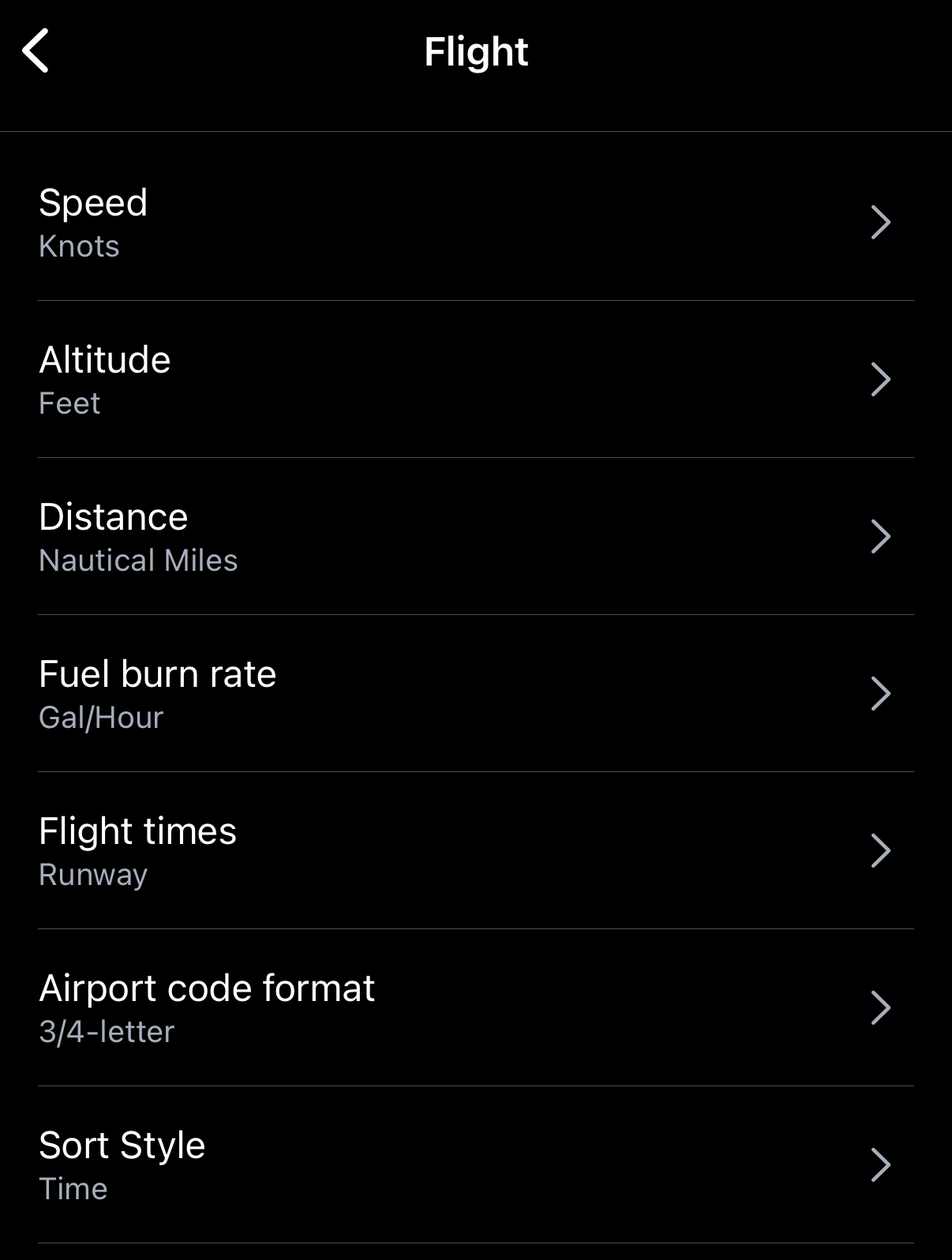 How to Change My FlightAware iOS App Display Settings? – FlightAware