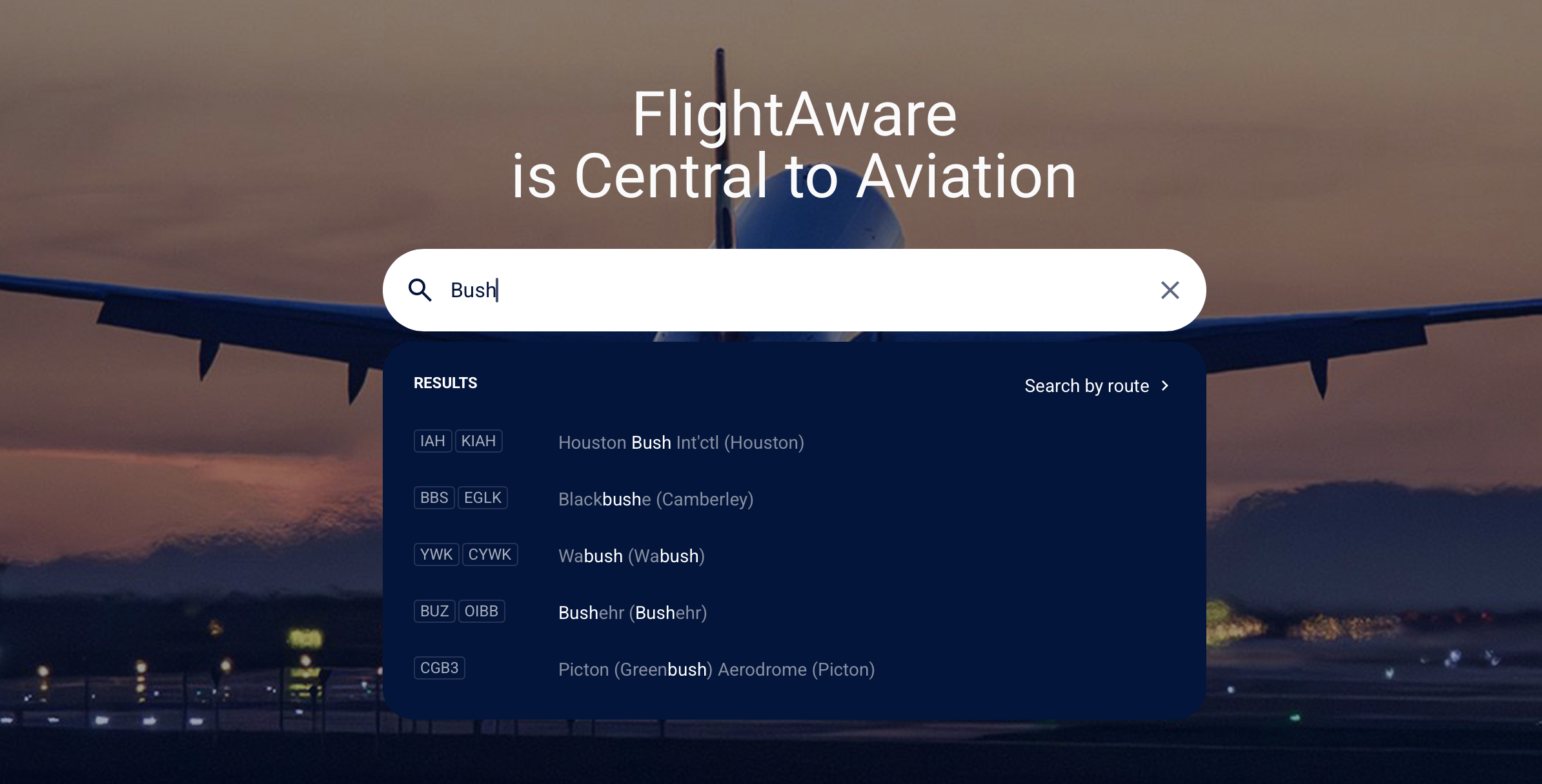 How Do I Search for Flight Information From the FlightAware Homepage ...