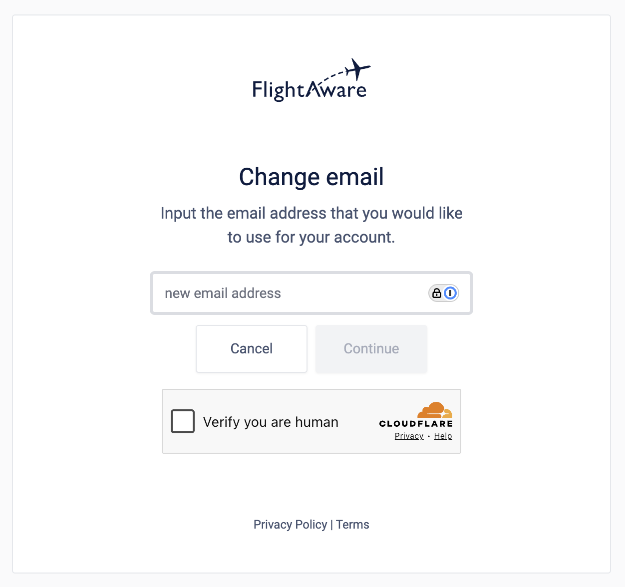 How Do I Change The Email On My Account? – FlightAware
